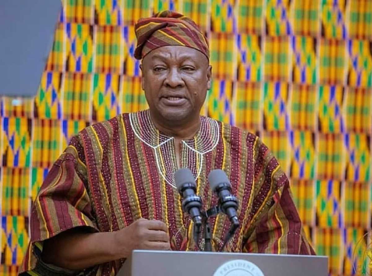 It's time to build 'an economic war chest' with our gold- Mahama