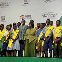 Jane Naana Opoku-Agyemang Celebrates BECE Stars, Calls for Values