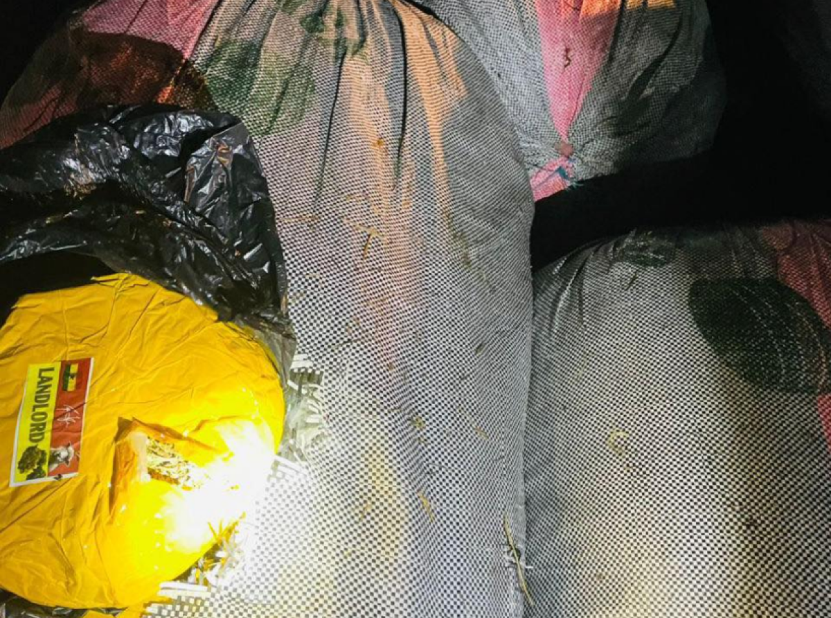 NACOC takes custody of 37 sacks of suspected cannabis seized by Ghana Navy