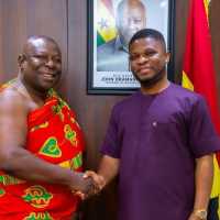 Aflao Paramount Chief Torgbui Adzongaga Amenya Fiti V Engages GoldBod to Boost Ghana’s Gold Sector