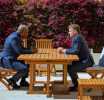 President Mahama and President Macron strengthen ties at Élysée Palace.