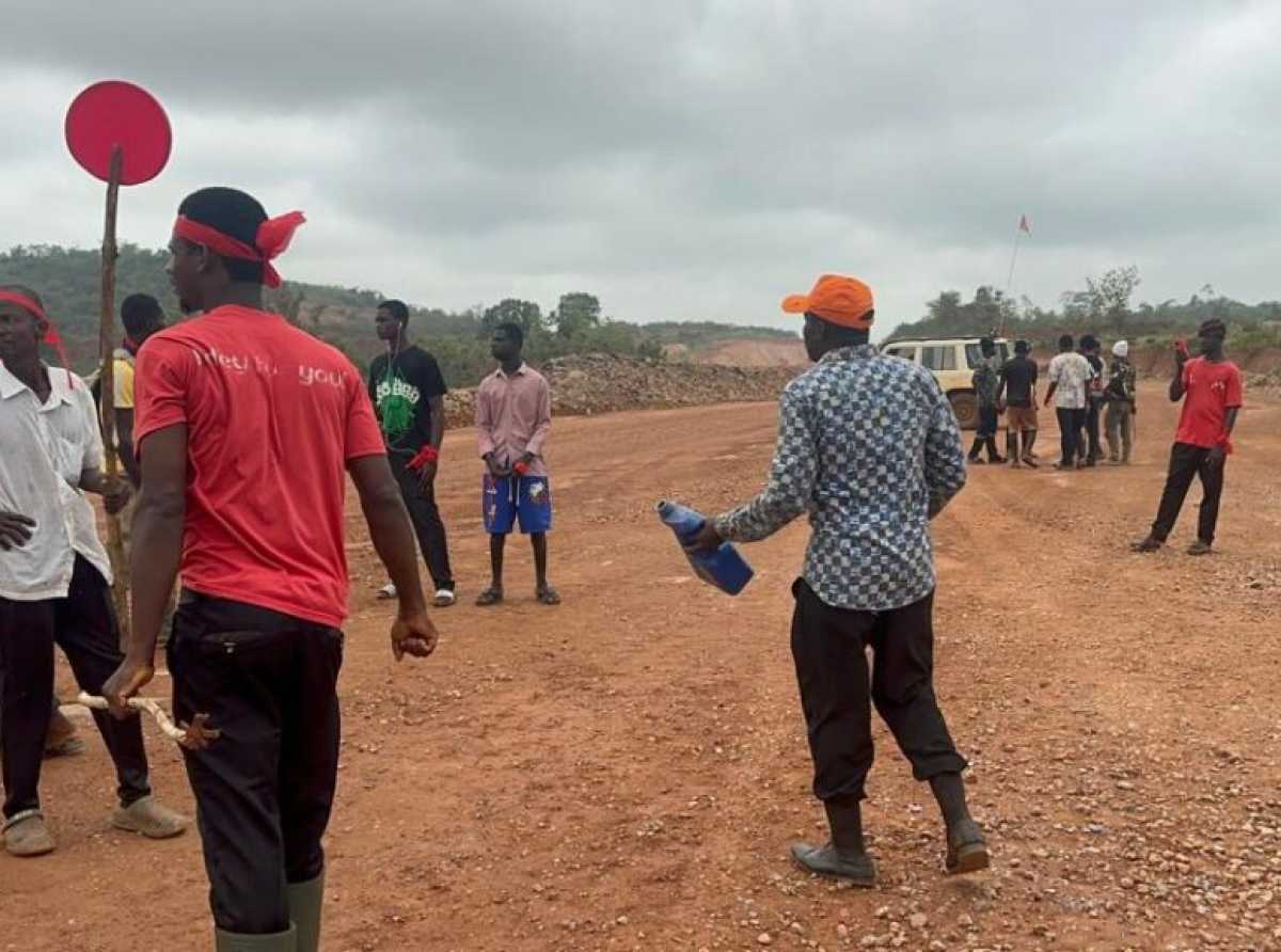 Terchire-Camp residents halt Newmont operations over unresolved compensation and resettlement disputes