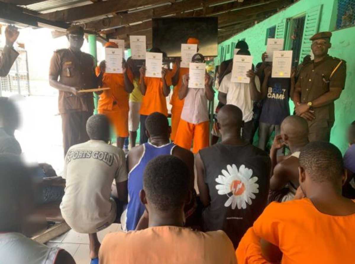 14 Tamale Prison inmates pass NVTI exams with 100% score under rehabilitation programme