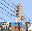 Pythons take over transformer as ECG staff risk life to restore power in Ahodwo