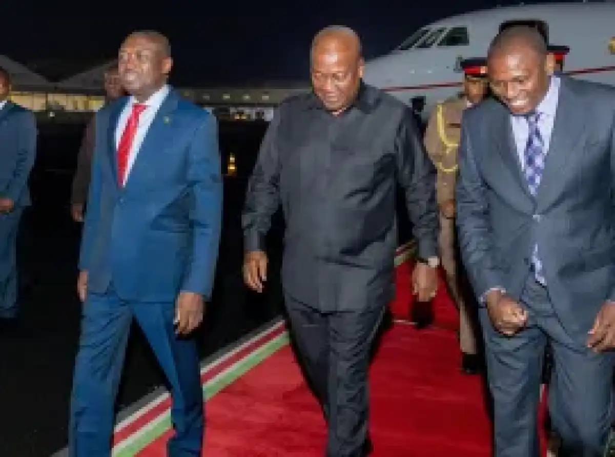 President Mahama in Nairobi for the Africa Forward Summit