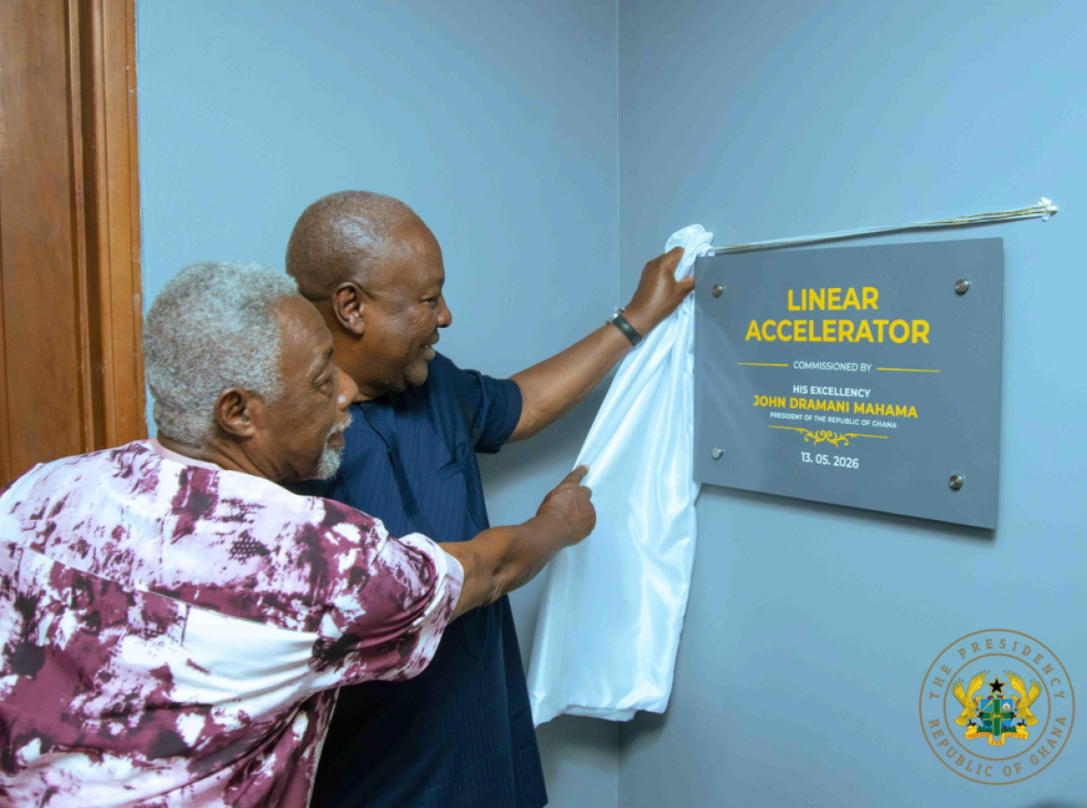  President Mahama unveils PET scan facility at Swedish Ghana Medical Centre