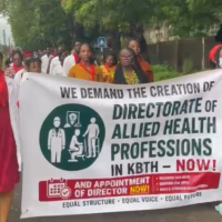 Korle Bu Allied Health staff demand creation of directorate and reinstatement of department head