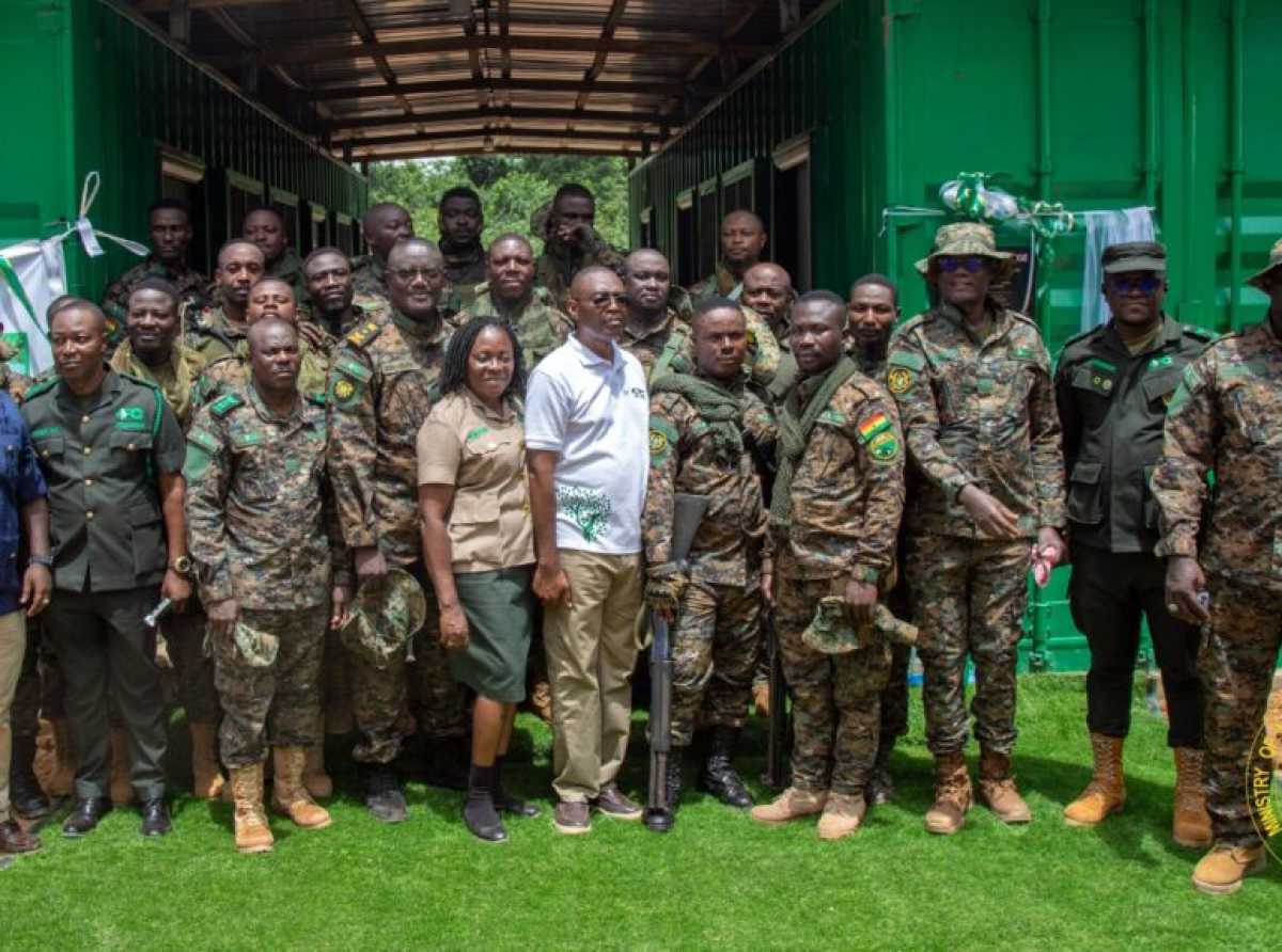 Ghana commissions 10 Forest Protection Camps to boost fight against illegal mining and logging