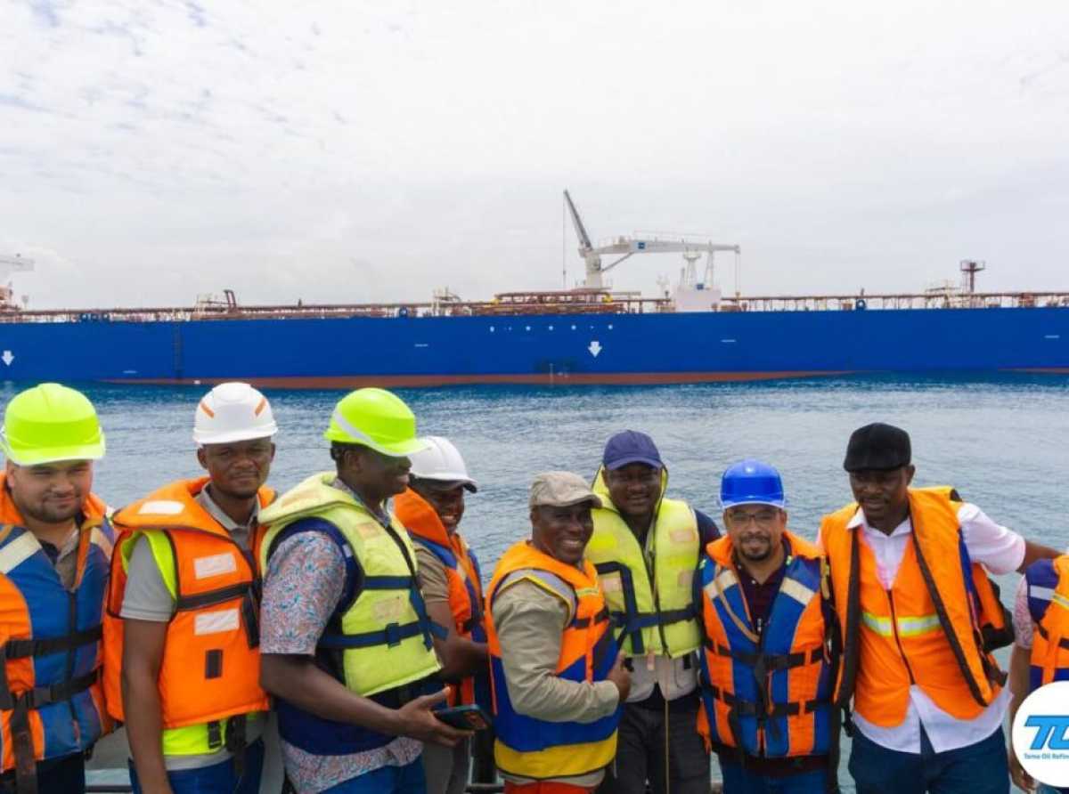 TOR receives one million barrels of ‘Bonga Crude’ for refining operations