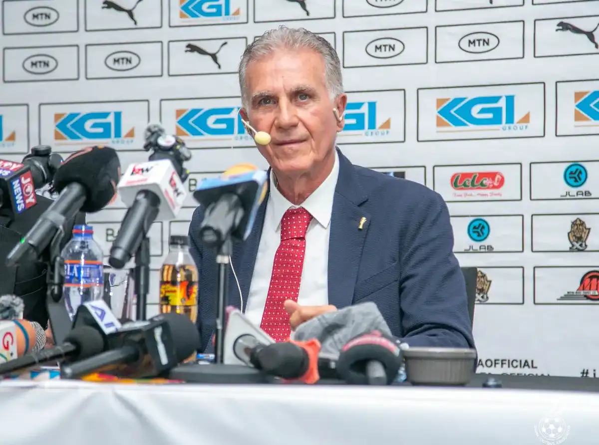 Carlos Queiroz names Ghana’s final 26-man squad for 2026 World Cup