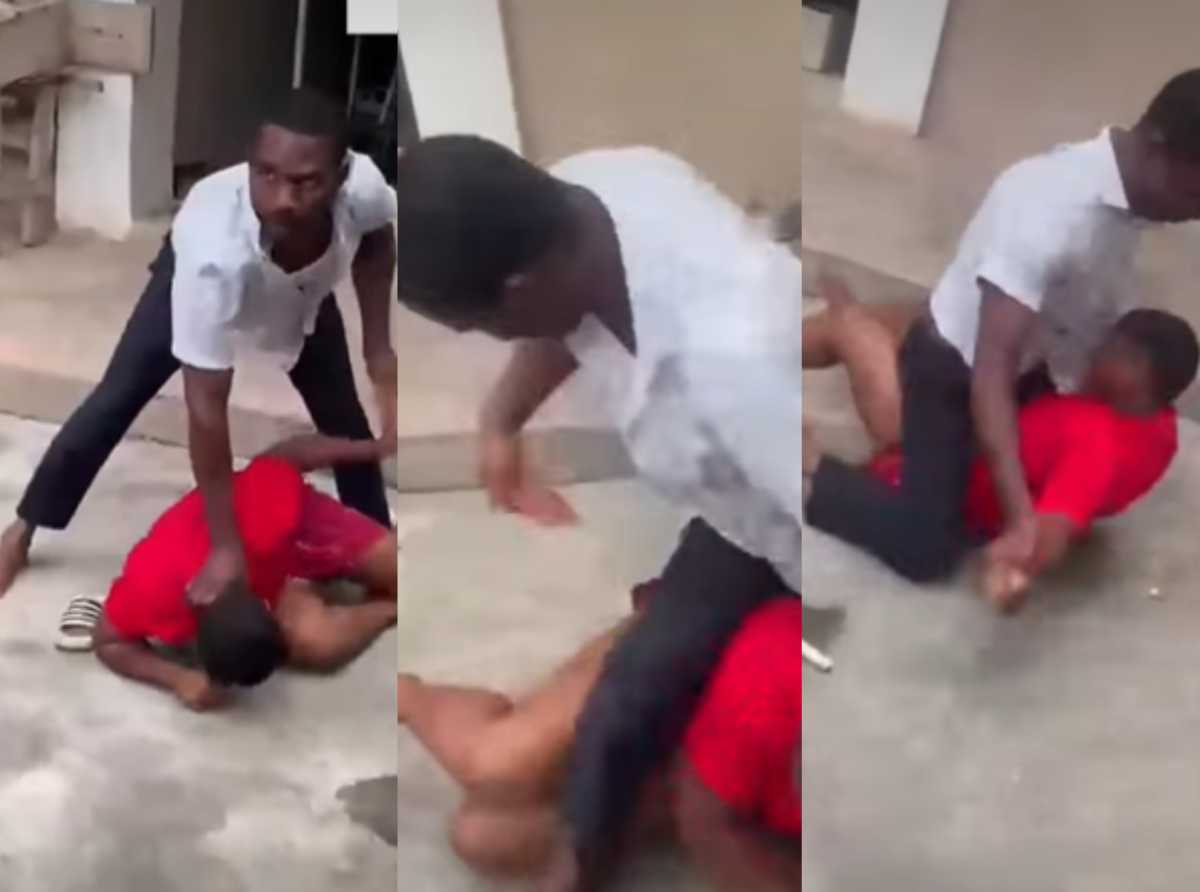  Teacher in viral video assaulting female student at Nyinahini Catholic SHS arrested