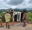 Two injured in gas tanker accident at Nkawkaw Apesika