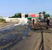 Gas tanker overturns near Tema motorway roundabout