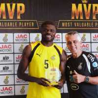 Partey wins JAC Motors MVP award after performance in Black Stars draw with England