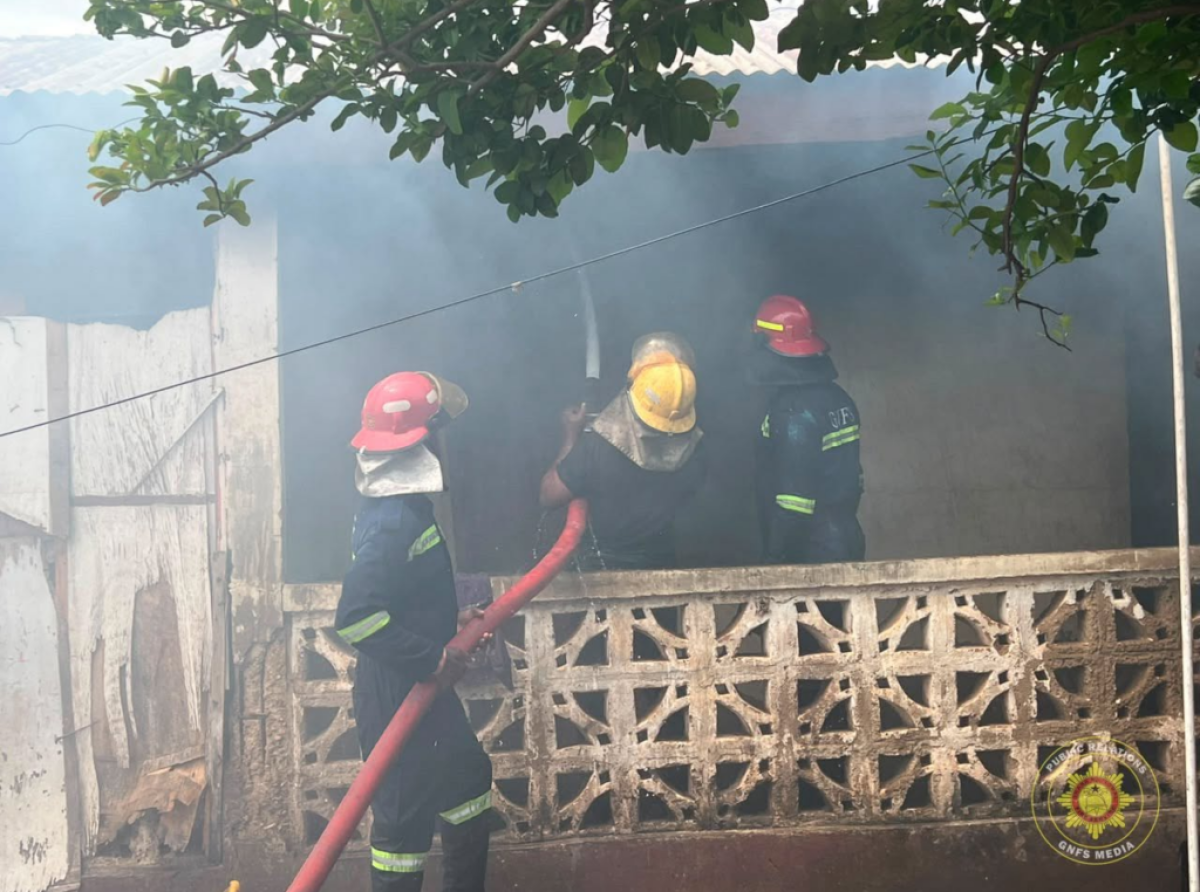 Fire guts 16 rooms at GBC Upper West staff compound in Wa