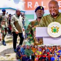 Mahama &amp; Naana Jane Storm Central Region On Day 2 Of The “Resetting Ghana” Tour 