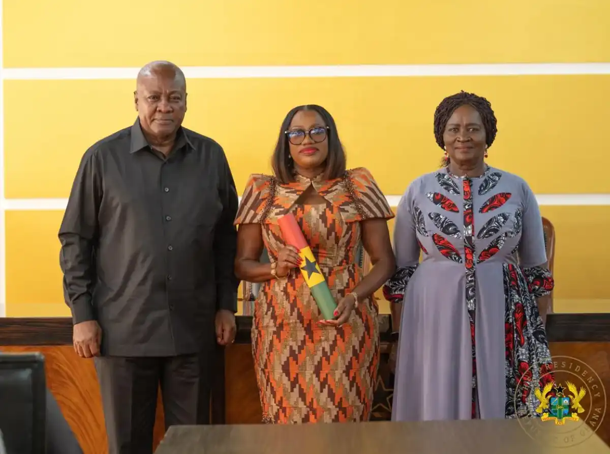 Prez Mahama swears in Dr. Pamela Graham as new Auditor-General, urges independence