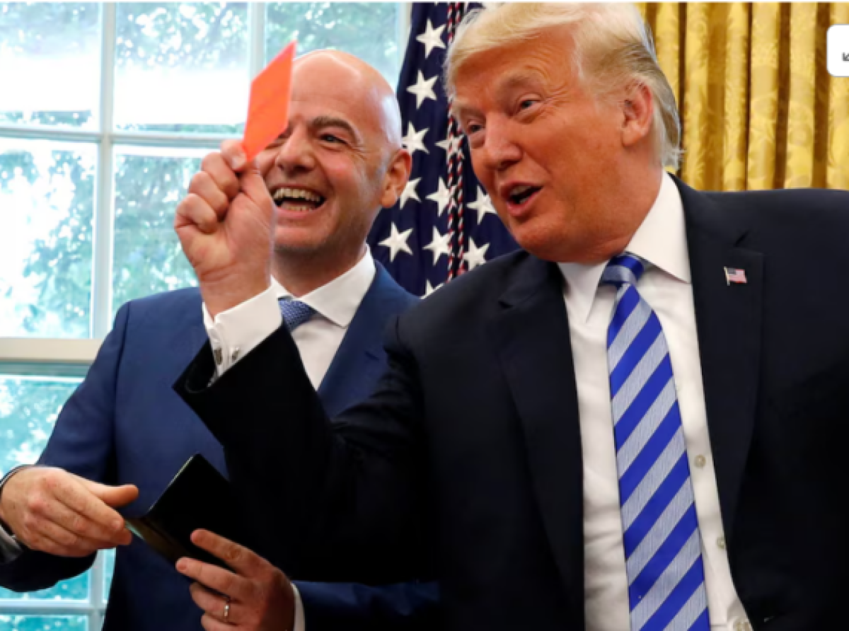 Trump called FIFA head to seek review of US player red card – Source