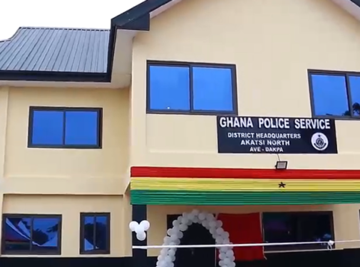 Mahama inaugurates Akatsi North District Police Headquarters at Ave Dakpa