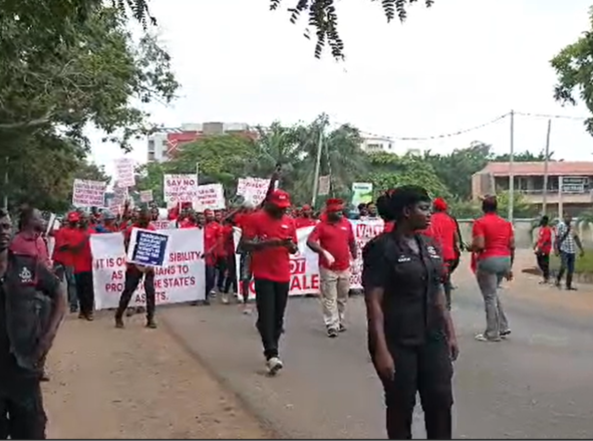  ICU protests alleged sale of VALCO, demands job security