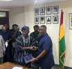 Kenneth Adjei hands over Works, Housing and Water Resources Ministry to Ahmed Ibrahim