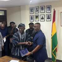 Kenneth Adjei hands over Works, Housing and Water Resources Ministry to Ahmed Ibrahim
