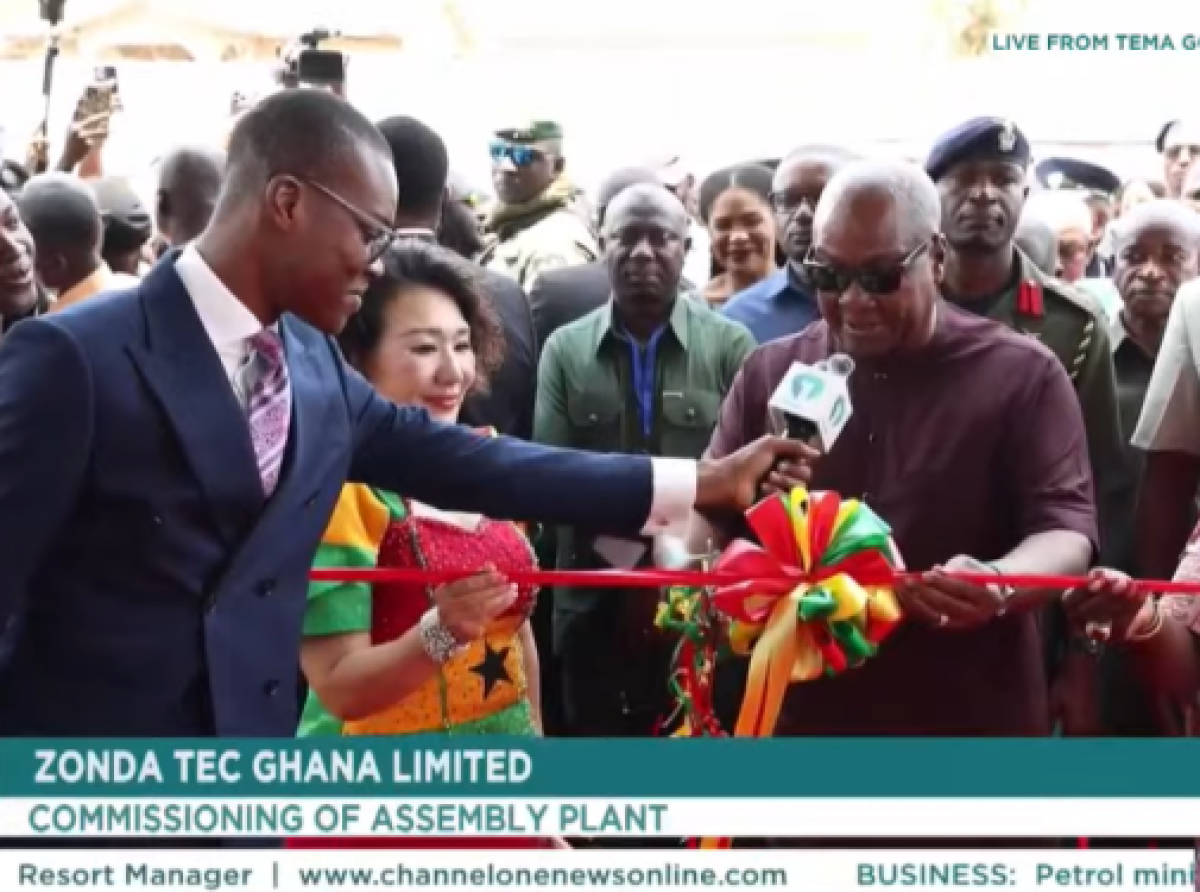 Mahama commissions Zonda Tec’s new assembly plant
