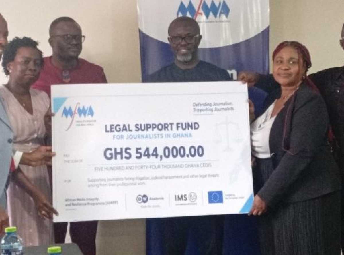 MFWA launches GHC544k legal support fund for journalists
