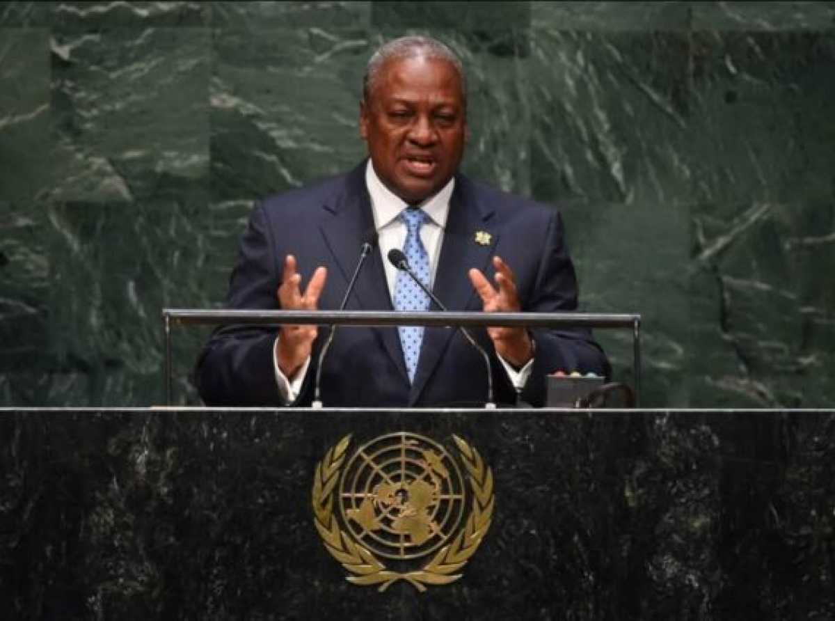 Mahama’s UN address to mark 25th by a Ghanaian president