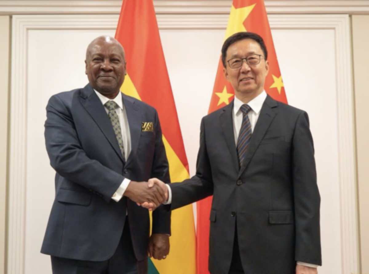 Mahama holds talks with China Vice President Han Zheng in New York