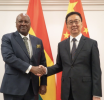 Mahama holds talks with China Vice President Han Zheng in New York