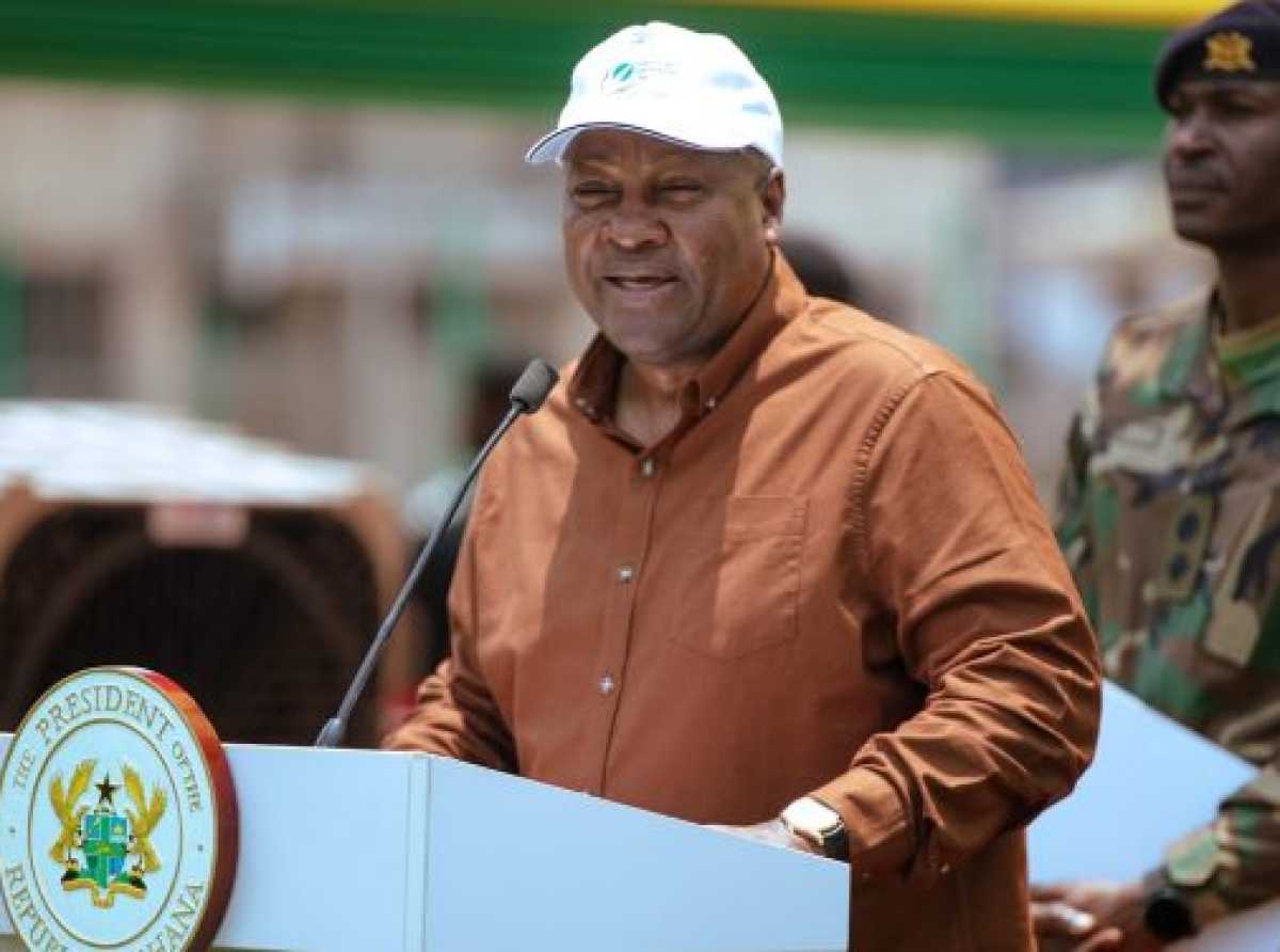 Mahama eyes jobs, investment with 1,238-acre Afienya Industrial Park